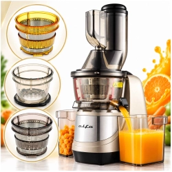 Wyciskarka Grass 2G – do Warzyw, Owoców, Deserów i Smoothie 2w1 3 sita
